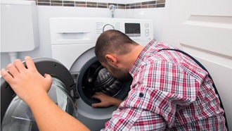 wasmachine aansluiten